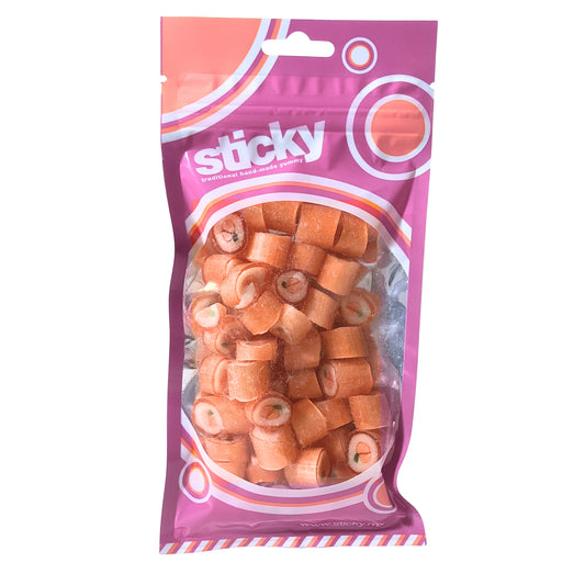 Caramelo durazno bolsa 80g