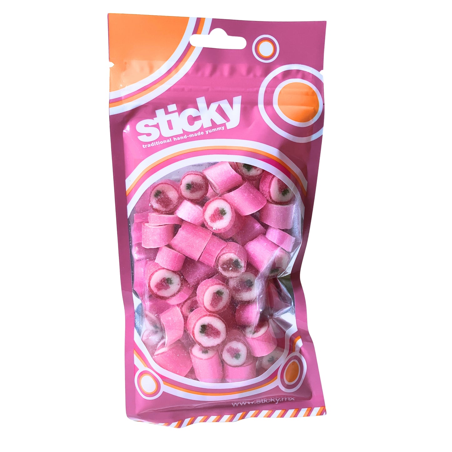 Caramelo frambuesa bolsa 80g