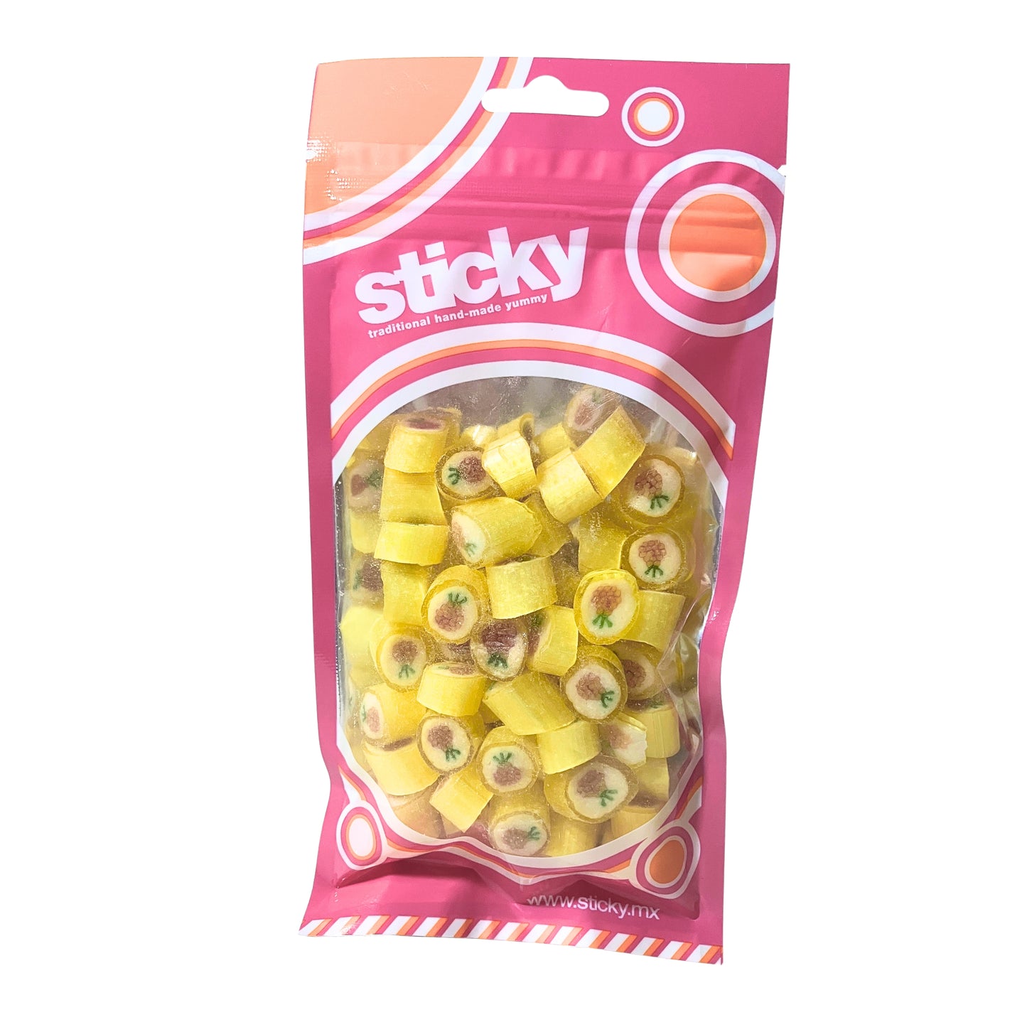 Caramelo piña bolsa 80g