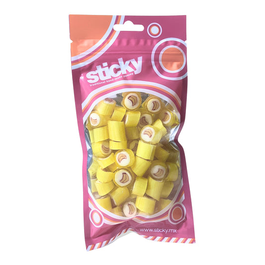 Caramelo plátano bolsa 80g