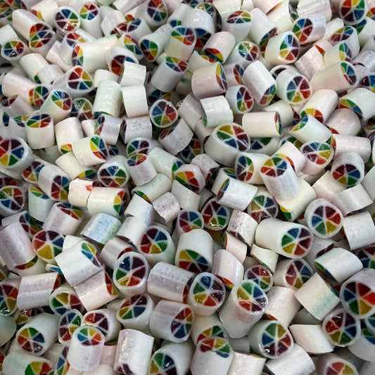 Caramelo arcoíris disco bolsa 80g