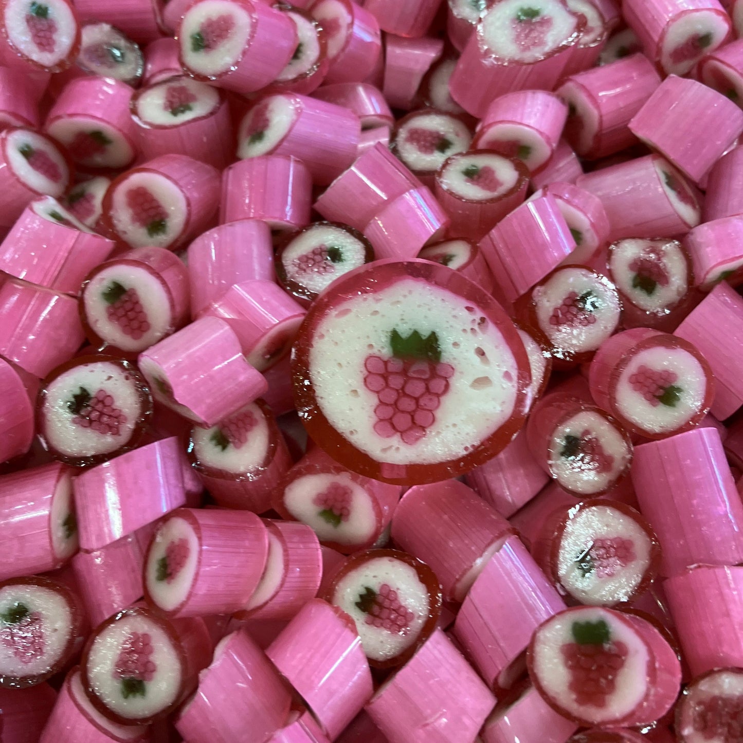 Caramelo frambuesa bolsa 80g