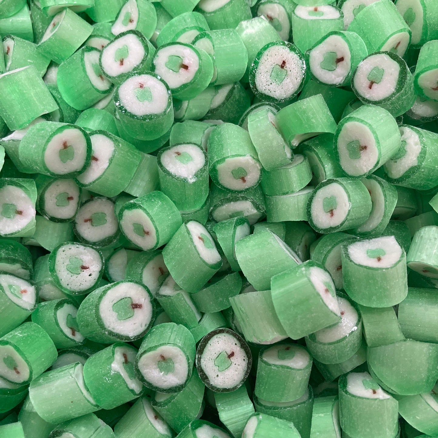 Caramelo manzana verde granel 450g