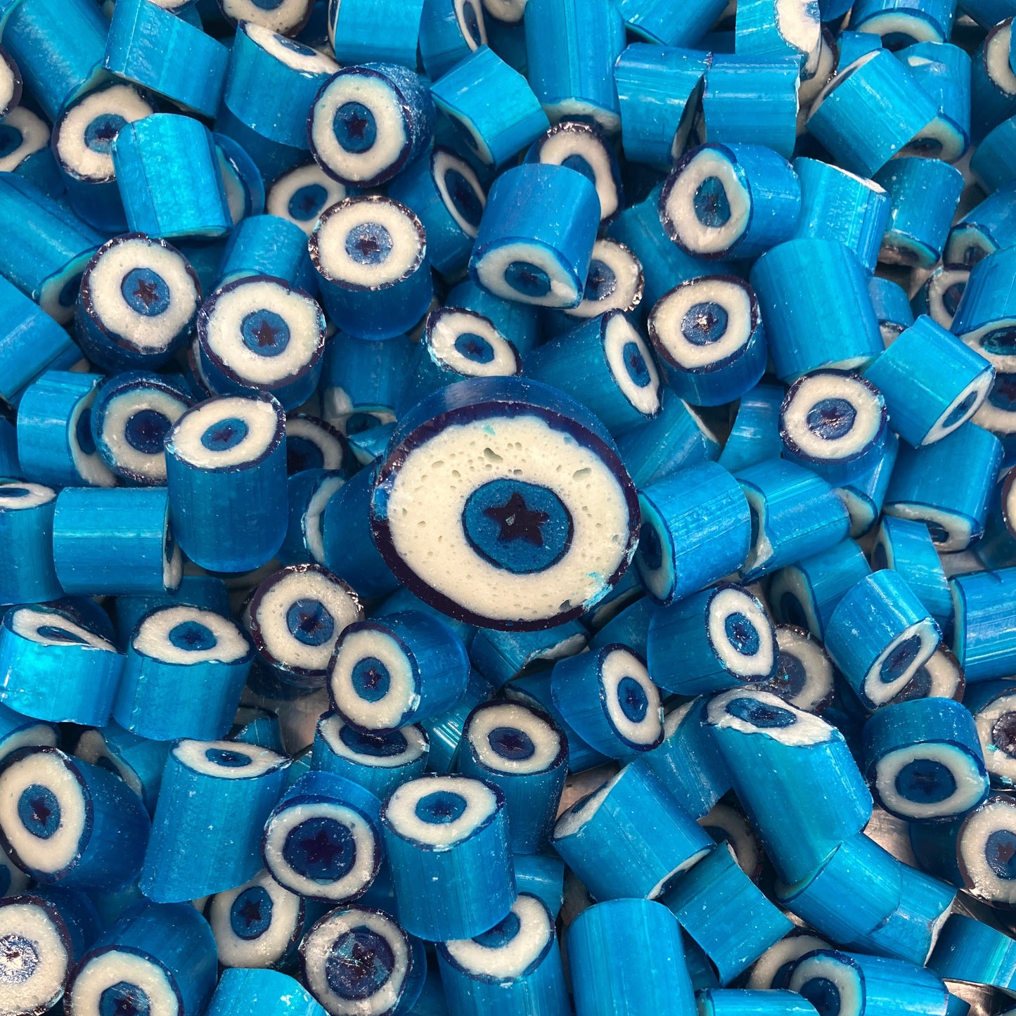 Caramelo mora azul granel 450g