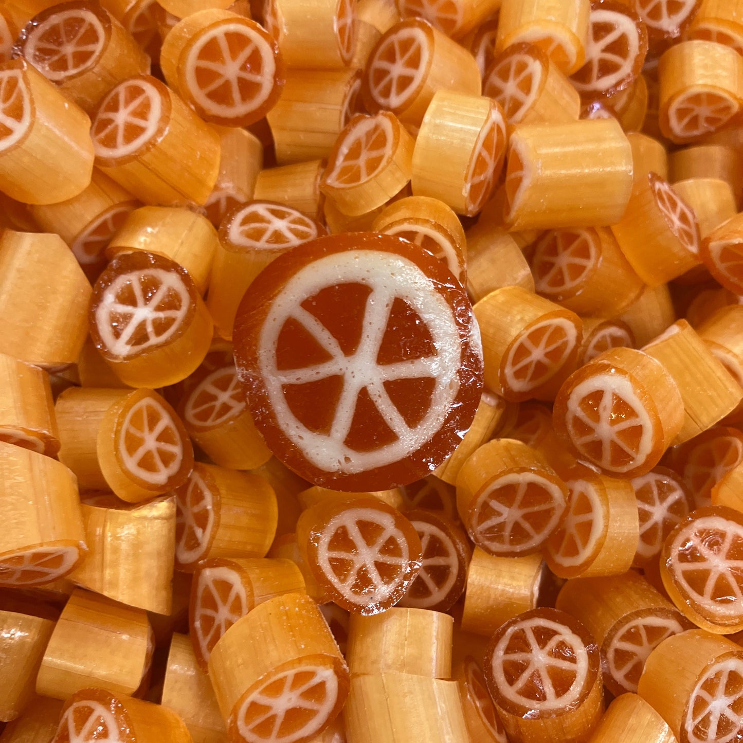Orange / orange candy
